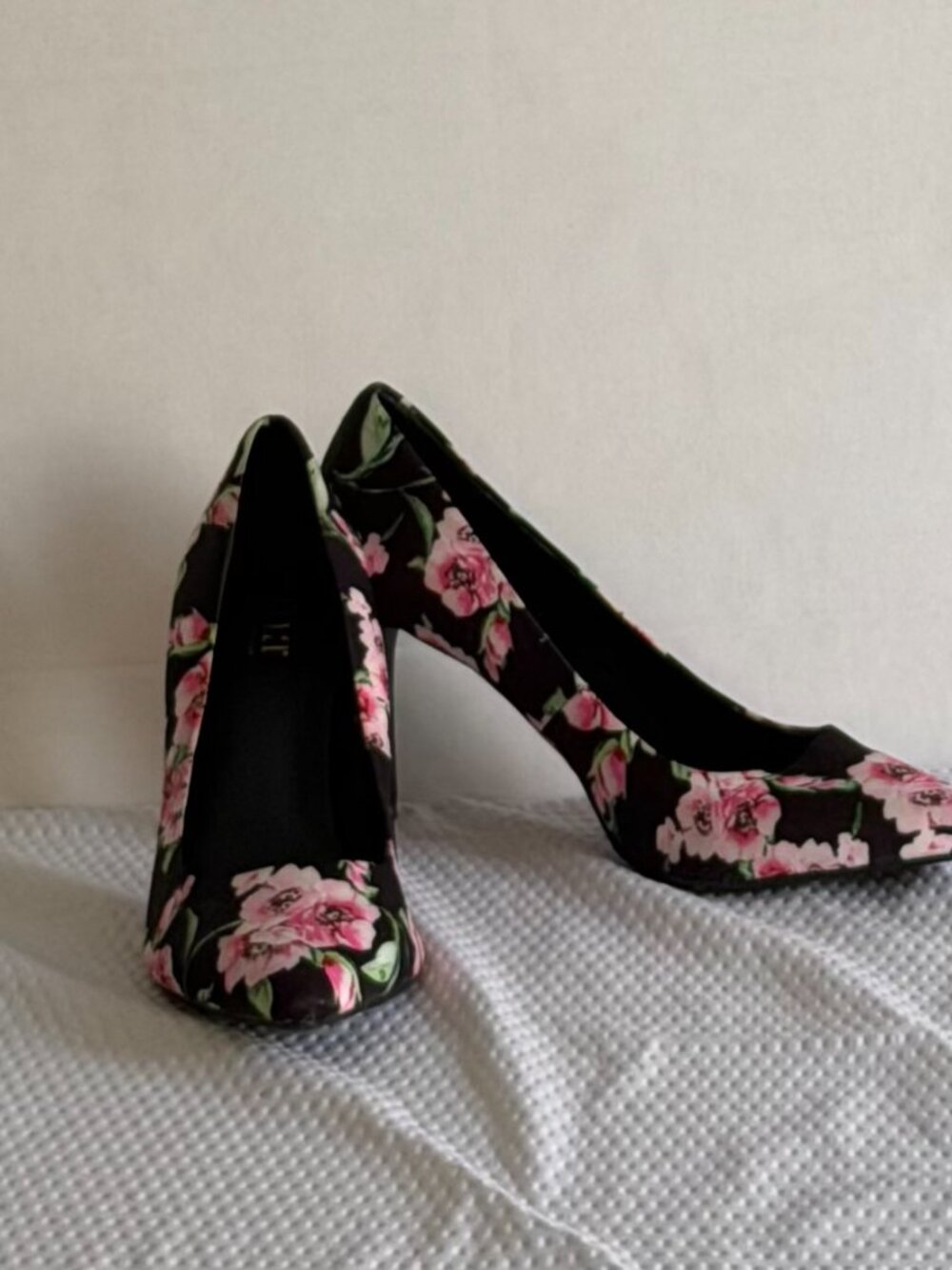 a.n.a. (A New Approach) Floral-Print Pumps Stilletto Heels - Picture 9 of 11